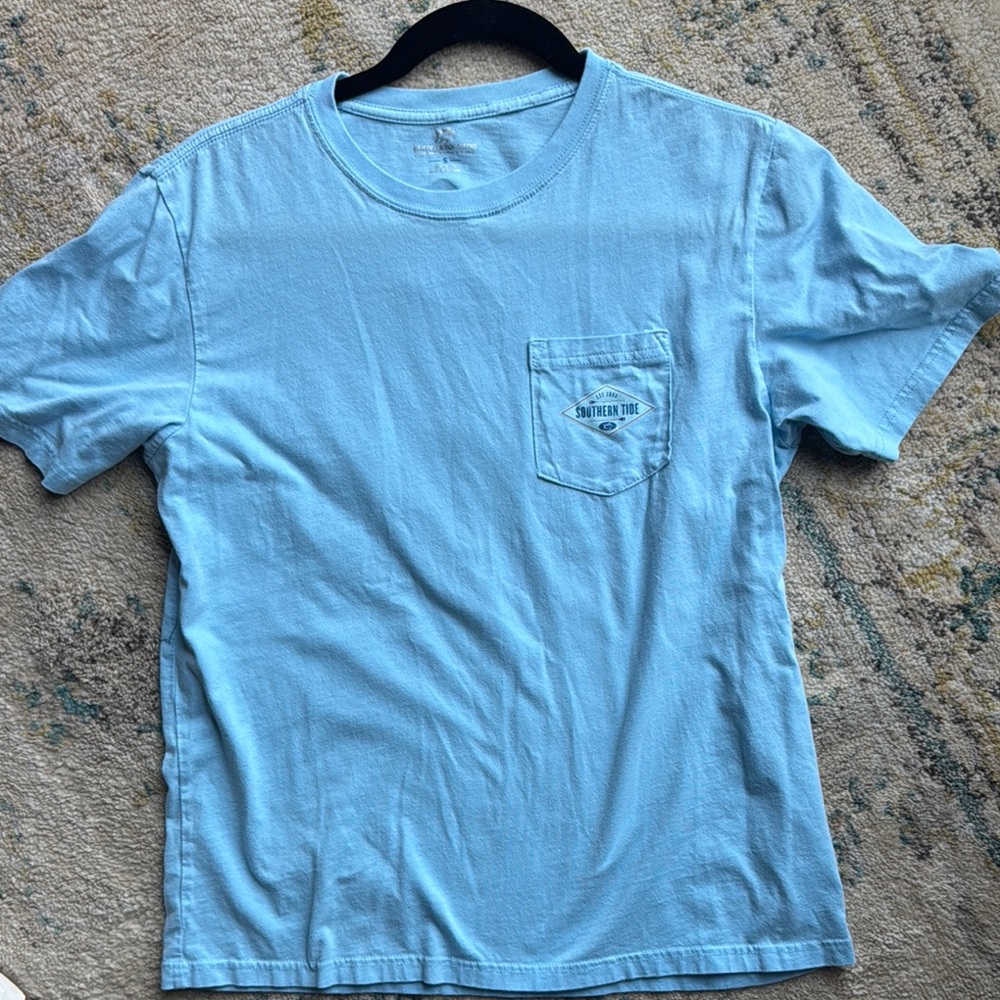 Men's Blue Southern Tide T-Shirt
